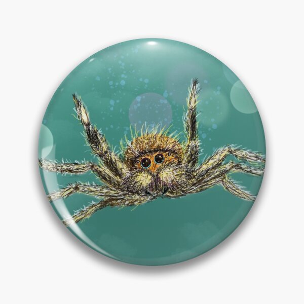 Item preview, Jumping Spider-Midair!  designed and sold by GroglioArt.