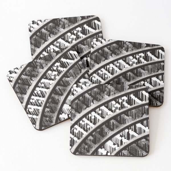 Item preview, Modern line patterns in 3D look designed and sold by Susanna Schorr.