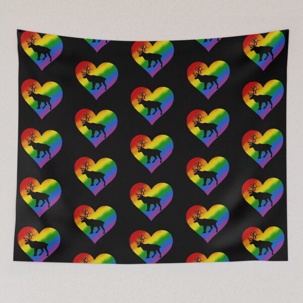 Item preview, Rainbow Reindeer designed and sold by taylorrowan.