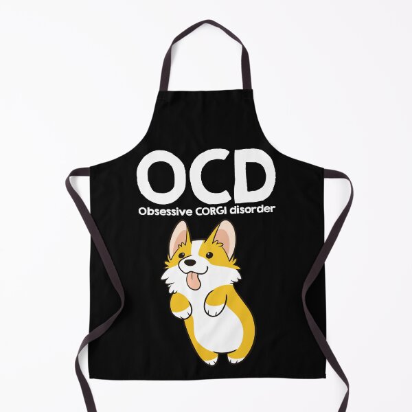 Item preview, OCD Obsessive CORGI disorder Corgi Dog designed and sold by Dog-Art-Shirt.