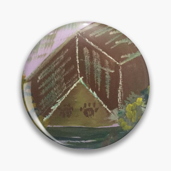 Item preview, Luxury Doghouse Hand Painted Oil Paint Painting Framed Art Print designed and sold by UncleStuScience.