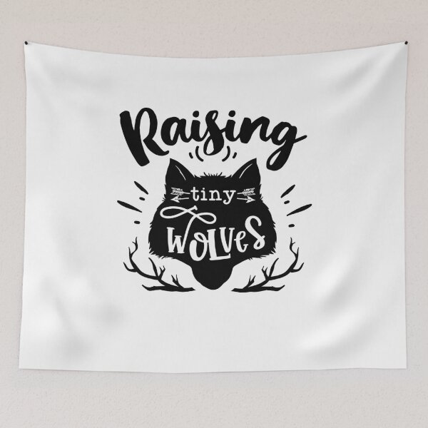 Item preview, Raising tiny wolves Mother's Day Gift designed and sold by fungear.
