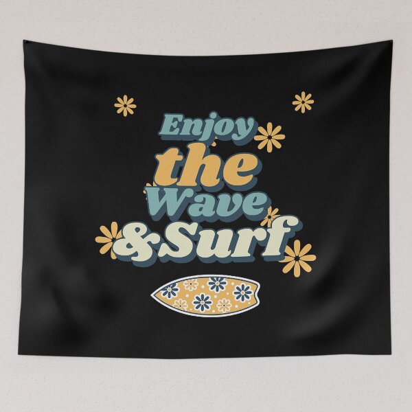 Item preview, Enjoy The Wave & Surf  designed and sold by noWinslow4.
