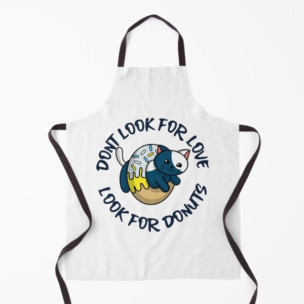 Item preview, Don't Look for Love, Look for Donuts & Kawaii Kittehs designed and sold by Purrfecta.