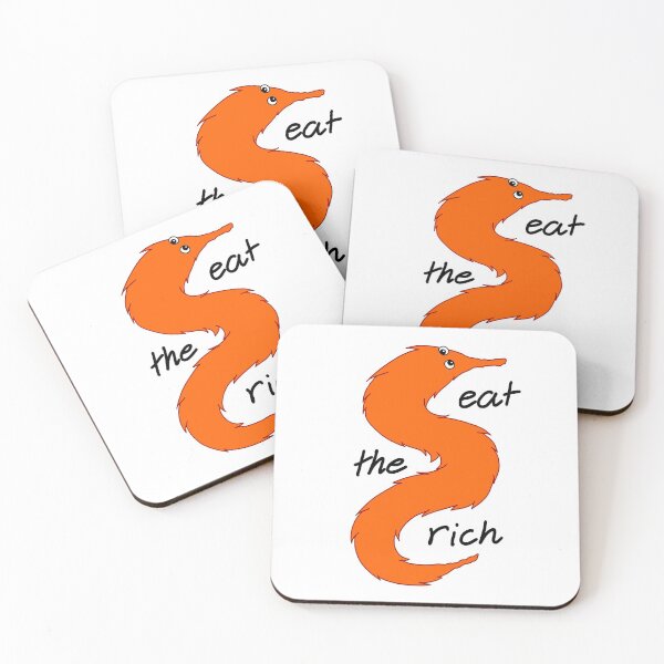 Item preview, eat the rich worm! designed and sold by ashtrashhhhhhhh.