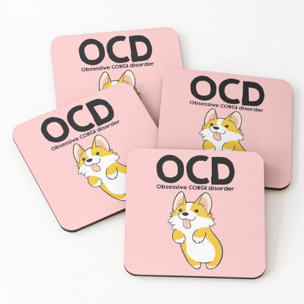 Item preview, OCD Obsessive CORGI disorder Corgi Dog designed and sold by Dog-Art-Shirt.