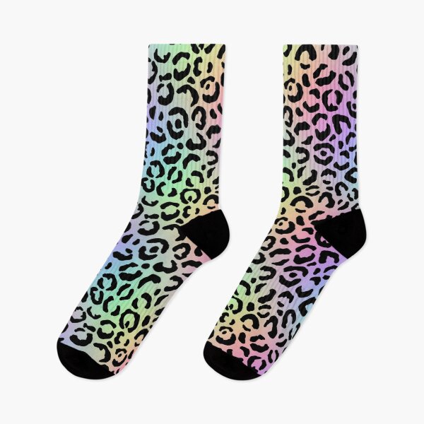 Item preview, Rainbow Leopard Print Pattern designed and sold by karwilberevivalcollection.