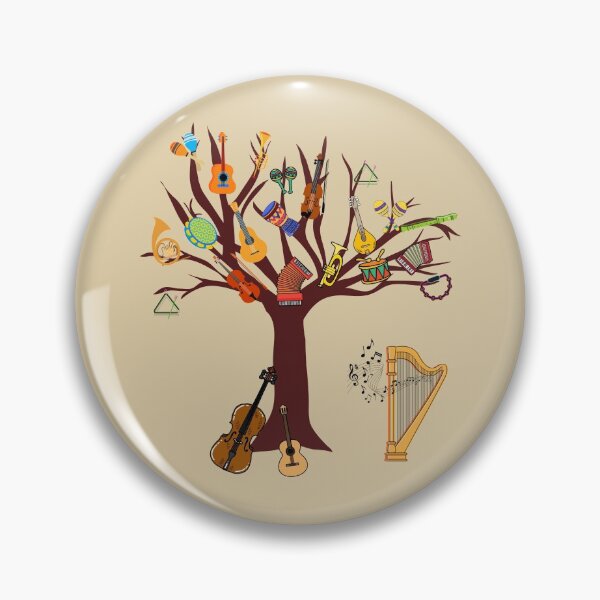 Item preview,  Outline Tree Of Life - Musical Instruments designed and sold by Perceptible.