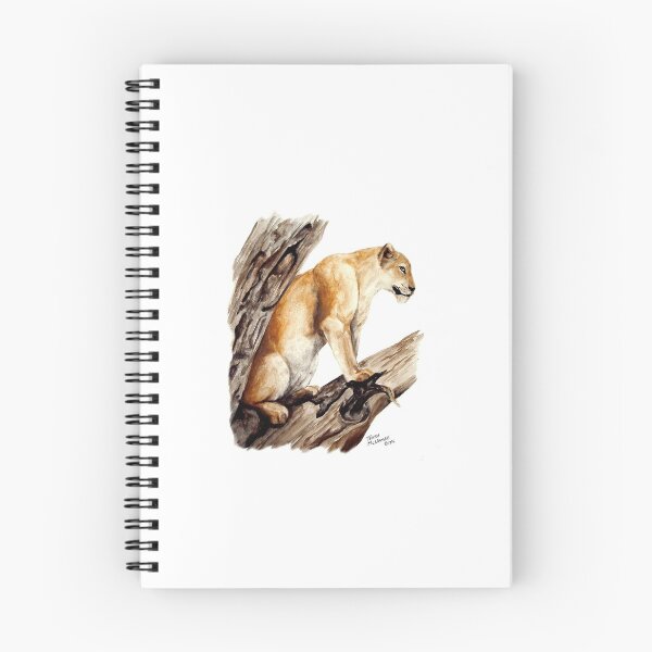 Item preview, Lioness in a tree designed and sold by Terry McNamee.