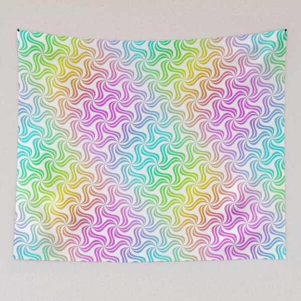 Item preview, Rainbow Twist Sparkle Pattern designed and sold by karwilberevivalcollection.