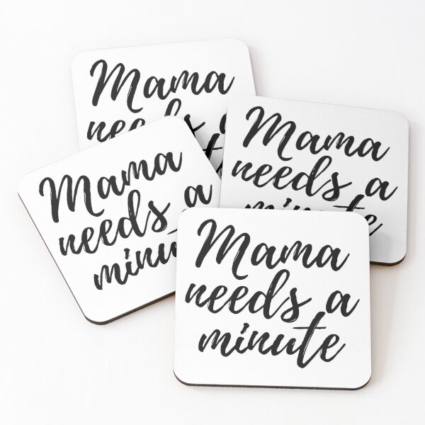 Item preview, Mama Needs A Minute Funny Mothers Day Shirt designed and sold by AseMeditation.