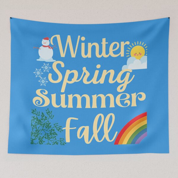 Item preview, Winter, Spring, Summer, Fall designed and sold by Bamb00s.