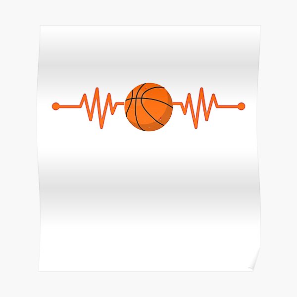 Heartbeat Clipart Posters Redbubble