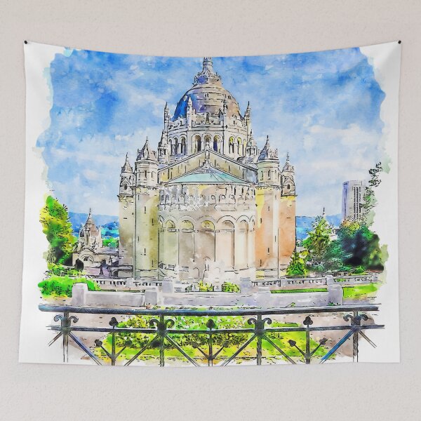 Item preview, Basilica of St. Therese Lisieux France designed and sold by VerboShop.