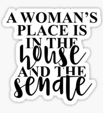 A Woman's Place Sticker
