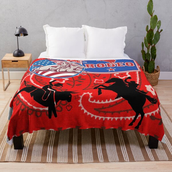 Rodeo Clown Throw Blankets for Sale | Redbubble