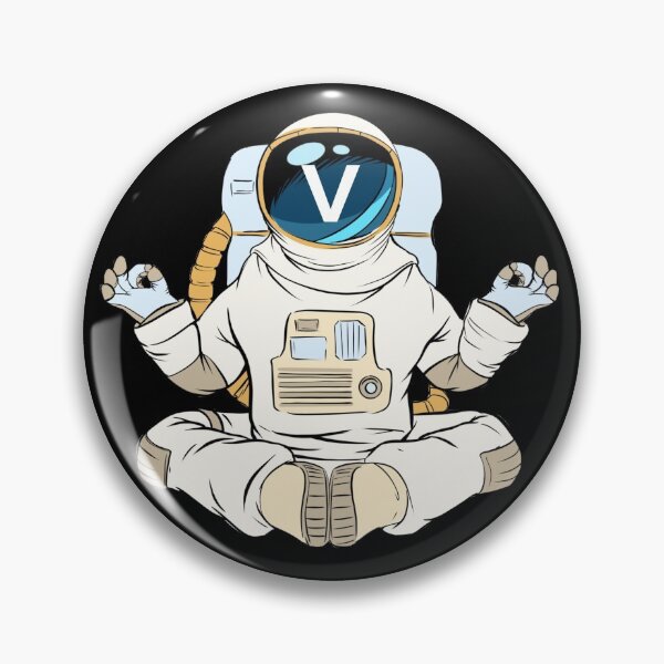 Item preview, Hodl On Vechain Stickers designed and sold by Fine Art California.