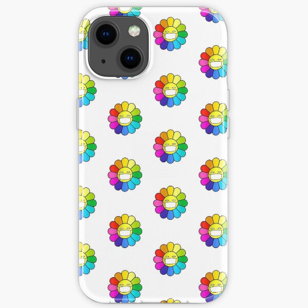 masque fleur Coque souple iPhone
