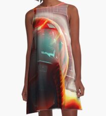 Solar Flare A-Line Dress