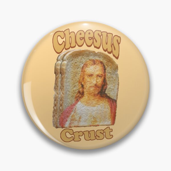 Item preview, Cheesus Crust designed and sold by Sixthsun.