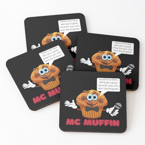 Item preview, Mc Muffin - Funny Pun designed and sold by StephenMollie.