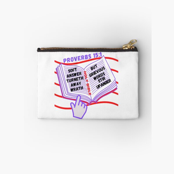 Item preview, Proverbs 15:1 Soft answer turneth away wrath,grievous words stir up anger//2 designed and sold by Mammanation.