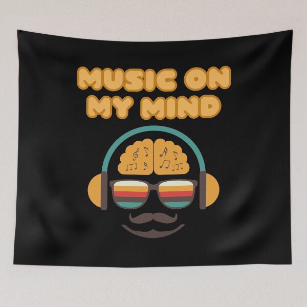Item preview, Music On My Mind designed and sold by StephenMollie.