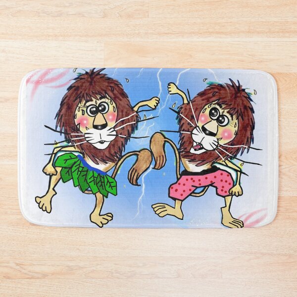 Item preview, Scared lions  designed and sold by Shirley cute art .