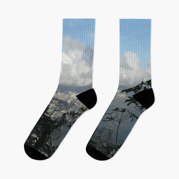 Item preview, Hong Kong and Kowloon Skyline designed and sold by Stybz.