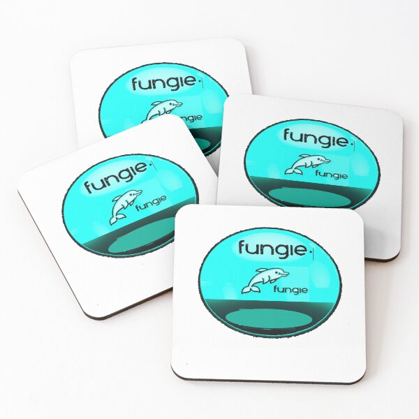 Item preview, Fungie the dolphin - Ireland's Missing Dolphin -Blue Logo designed and sold by Flirt-Teez.