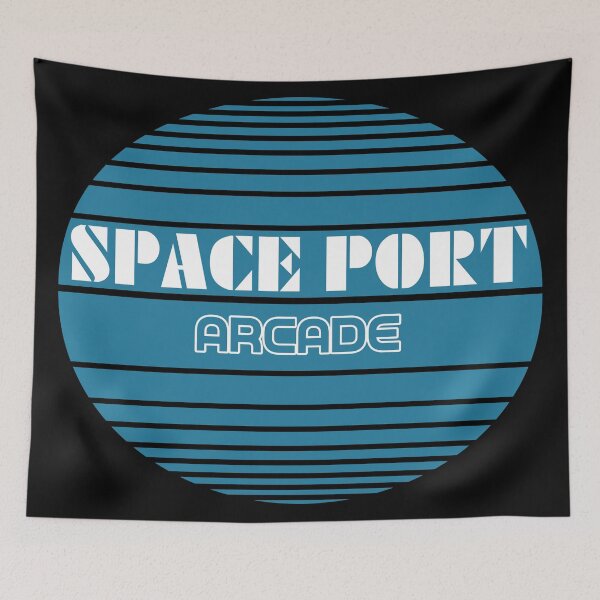 Item preview, Space Port Arcade designed and sold by TeeArcade84.