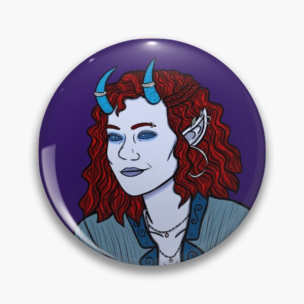 Item preview, Sab Tiefling designed and sold by TawnsfolkArt.