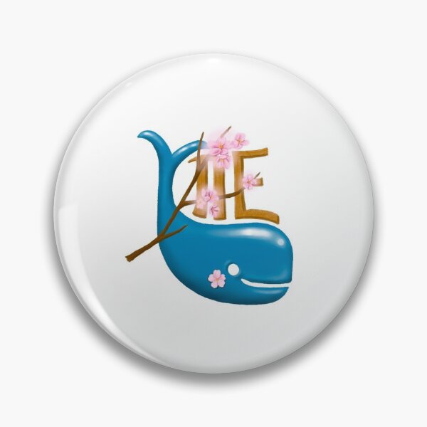 Item preview, Cherry Blossom Whale  designed and sold by upenuchapter.