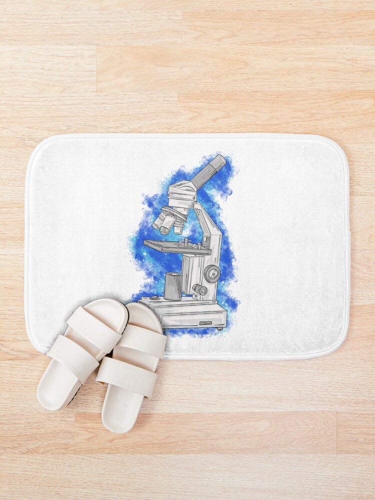 Thumbnail 1 of 6, Bath Mat, Microscope designed and sold by missmann.