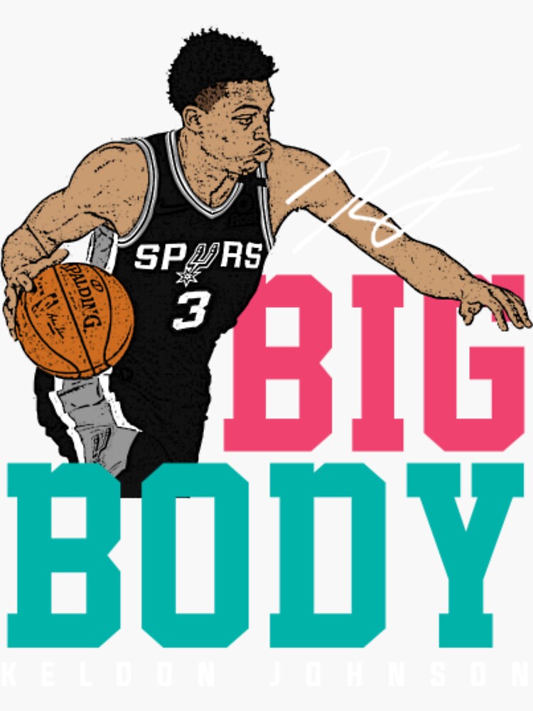 Keldon Johnson Basketball Design Poster Spurs T-shirt