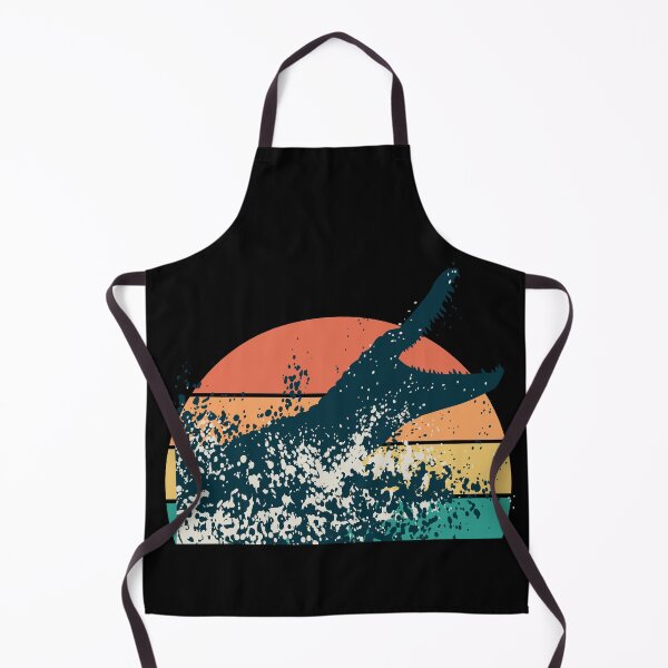 Item preview, Crocodile attack retro sunset designed and sold by Trantor-Tees.