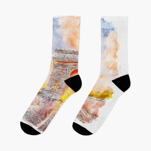 Item preview, Sunset in Arch of Triumph Paris France designed and sold by VerboShop.