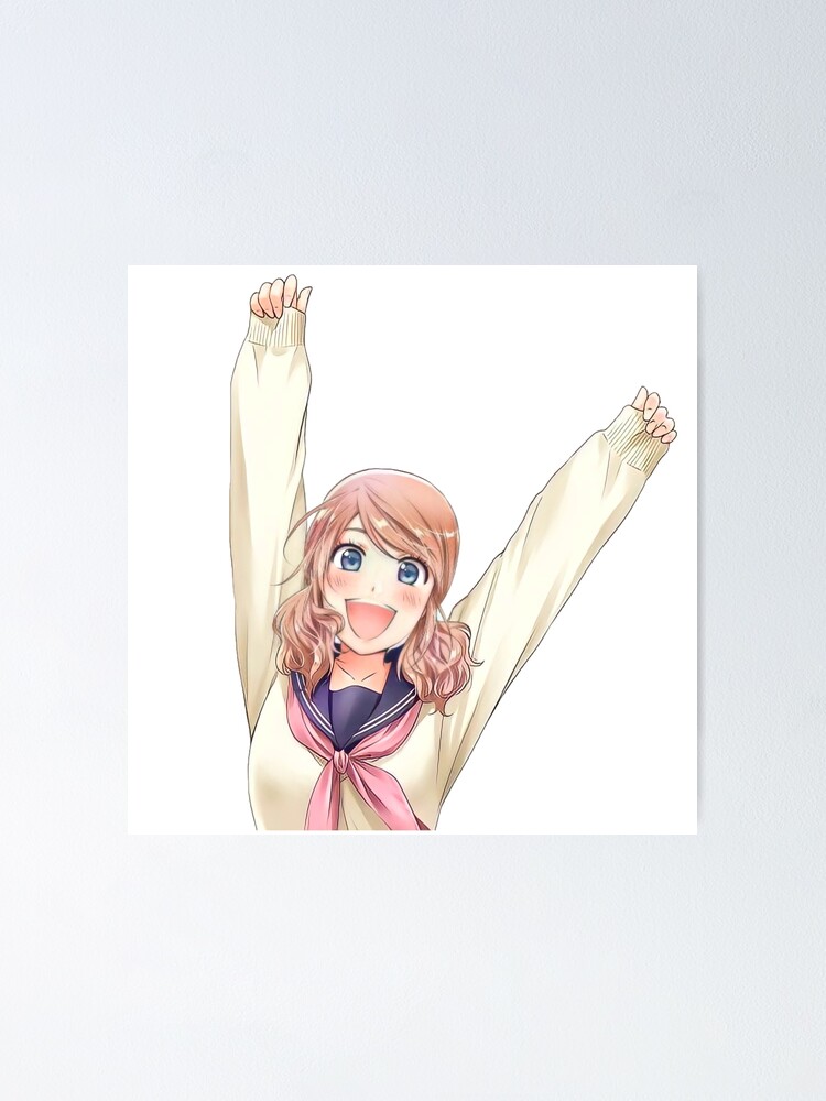 "Domestic Girlfriend Cute Momo fanart" Poster by ShindouArt Redbubble