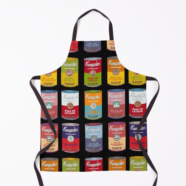 Item preview, Spanish Andy Warhol soups - Sopas Campestre (on black) designed and sold by Groenendijk.