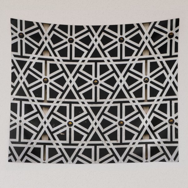 Item preview, Black & white geometric pattern  designed and sold by Cutees-designs.