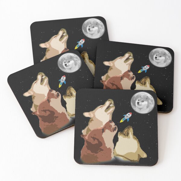 Item preview, Three Doge Moon designed and sold by HarmeyerWorks.