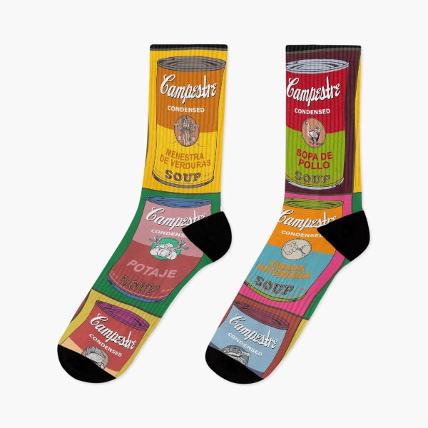Item preview, Spanish Andy Warhol soups - Sopas Campestre (with colors) designed and sold by Groenendijk.