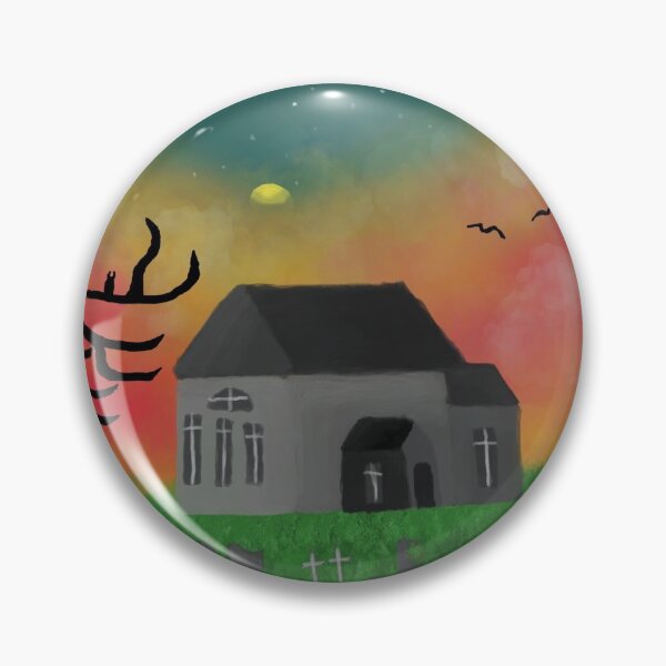Item preview, Spooky graveyard  designed and sold by oddandcurios.