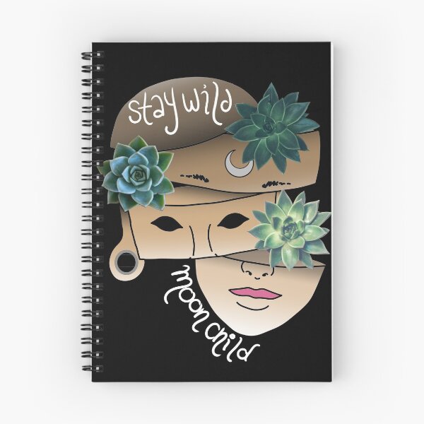 Item preview, Stay Wild Moon Child, Plant Lover, Succulents, Weird and Unusual, designed and sold by 10pmCreations.