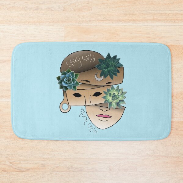 Item preview, Stay Wild Moon Child, Plant Lover, Succulents, Weird and Unusual, designed and sold by 10pmCreations.