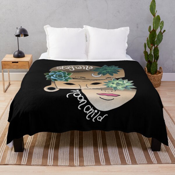 Item preview, Stay Wild Moon Child, Plant Lover, Succulents, Weird and Unusual, designed and sold by 10pmCreations.