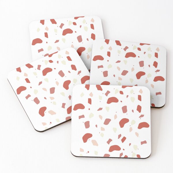 Item preview, Terrazzo Print - Red and Cream designed and sold by ElseyMae.