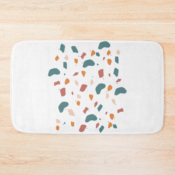 Item preview, Terrazzo Print - Turquoise and Orange designed and sold by ElseyMae.