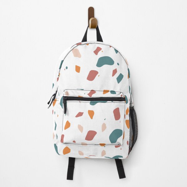 Item preview, Terrazzo Print - Turquoise and Orange designed and sold by ElseyMae.