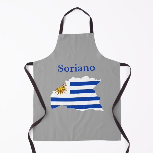Item preview, Soriano Department Map Design, Uruguay designed and sold by marosharaf.